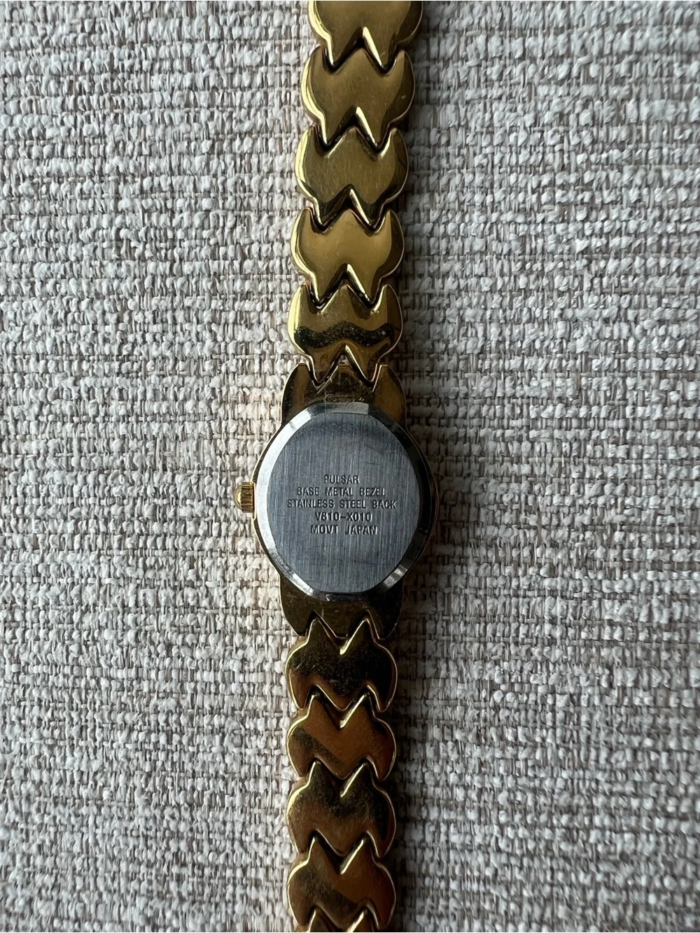 Pulsar Gold-Tone Women's Link Bracelet Watch - Picture 10 of 16